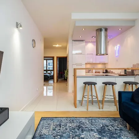 Urban Blue 2 Bedroom Apartment Wola Warsaw Exterior photo