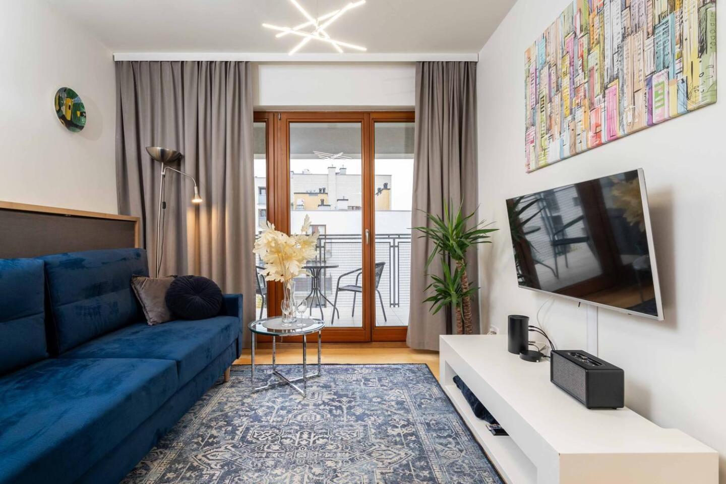 Apartamento Urban Blue 2 Bedroom Wola Varsovia